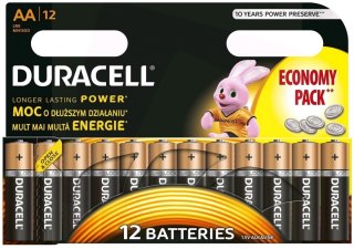 Baterie Basic AA/LR6 12szt blister Duracell