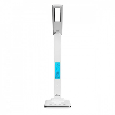 Lampa biurkowa LED z ładowarką indukcyjną LEDITOU MT222 (Biała) Media-Tech