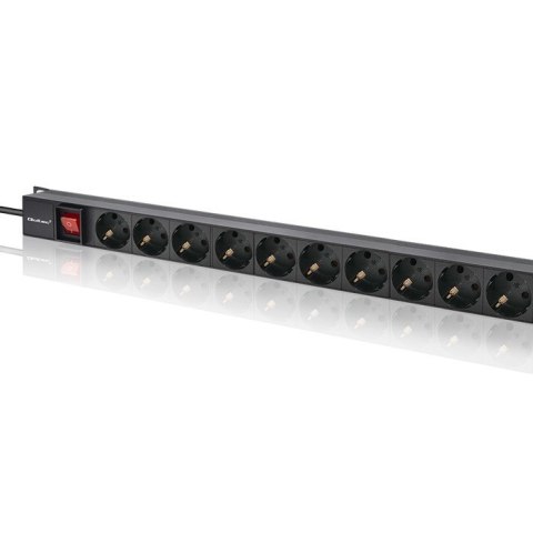Listwa zasilająca PDU do RACK | 16A | 16xSCHUKO | Pionowa | 1.8m Qoltec