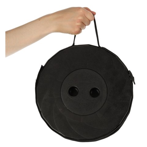 Krzesło składane taboret teleskopowy turystyczny przenośny czarny 200kg Kik Sp. z o. o. Sp. k.