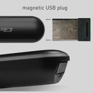 Laserowy wskaźnik/Prezenter 4w1/USB 3.0/2.4GHz/30m Qoltec