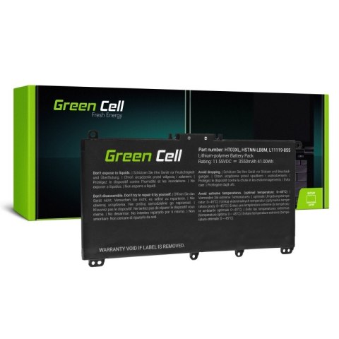 Bateria do HP 250 G7 HT03XL 11,55V 3,5Ah Green Cell