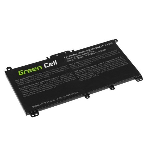 Bateria do HP 250 G7 HT03XL 11,55V 3,5Ah Green Cell