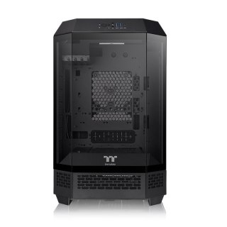 Obudowa - The Tower 300 Tempered Glass x 3, CT140 Fan x 2 Czarna Thermaltake
