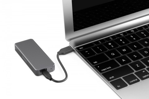 Obudowa USB 3.2 Typ C na dysk SSD M.2 NVMe 20 Gbps aluminiowa, beznarzędziowa Digitus