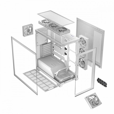 Obudowa PC STELLAR 8F ARGB 20 Biała MODECOM