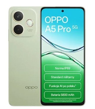 Smartfon A5 Pro 5G 8/256GB Zielony CPH2695 Oppo