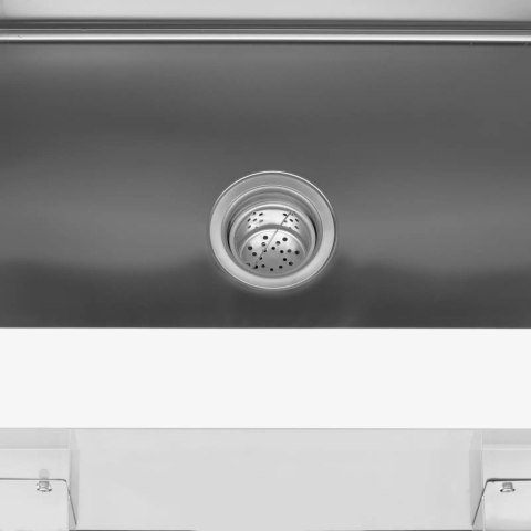 Stacja barmańska barowa z komorą na lód i półkami na butelki 150 cm Royal Catering