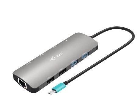 Stacja dokująca USB-C Metal Nano 2x HDMI Display + Power Delivery 100W I-tec