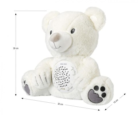 Zabawka pluszowa z Projektorem Milly Bear Milly Mally