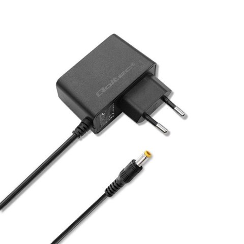 Zasilacz wtyczkowy 12W | 12V | 1A | 5.5*2.5 Qoltec