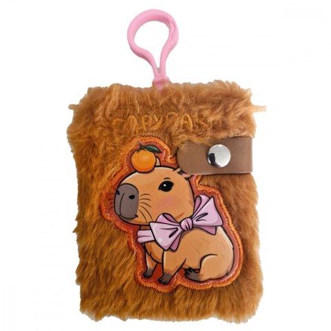 Brelok notesik Kapibara display mix 12 sztuk Stnux