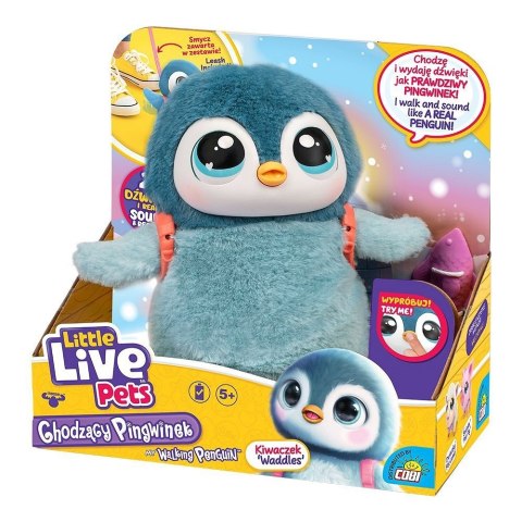 Maskotka interkatywna Little Live Pets - Chodzący pingwinek Cobi