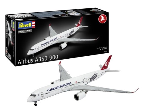 Model plastikowy Samolot Airbus A350-900 Turkish Air 1/144 Revell