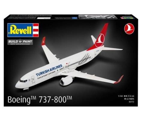 Model plastikowy Samolot Boeing 737-800 Turkish Air 1/144 Revell