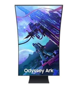 Monitor 55 cali Odyssey ARK G9 G97NC VA 3840x2160 UHD 16:9 3xHDMI 1xDP 2xUSB 2.0 LAN 1ms 165Hz HAS Pivot głośniki SMART zakrzywi Samsung