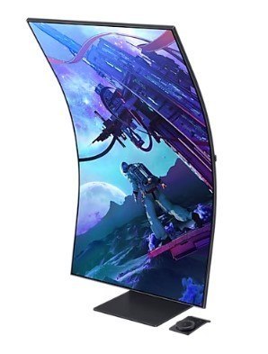Monitor 55 cali Odyssey ARK G9 G97NC VA 3840x2160 UHD 16:9 3xHDMI 1xDP 2xUSB 2.0 LAN 1ms 165Hz HAS Pivot głośniki SMART zakrzywi Samsung