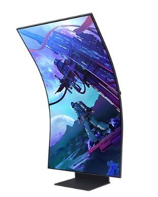 Monitor 55 cali Odyssey ARK G9 G97NC VA 3840x2160 UHD 16:9 3xHDMI 1xDP 2xUSB 2.0 LAN 1ms 165Hz HAS Pivot głośniki SMART zakrzywi Samsung