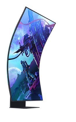 Monitor 55 cali Odyssey ARK G9 G97NC VA 3840x2160 UHD 16:9 3xHDMI 1xDP 2xUSB 2.0 LAN 1ms 165Hz HAS Pivot głośniki SMART zakrzywi Samsung