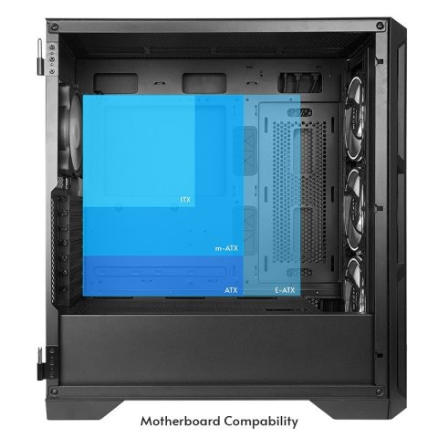 Obudowa APEX Lumo GA-01 B-L-OP 4xwentylator ARGB Chieftec