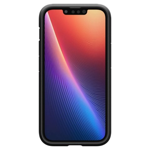 Etui case na iPhone 16e z podstawką Tough Armor MagSafe - czarne SPIGEN