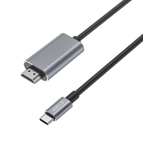 Kabel przewód USB-C - HDMI 4K 60Hz 2m - czarny Tech-Protect