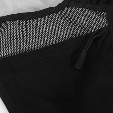 Kamizelka odblaskowa do biegania z kieszeniami - czarna WOZINSKY