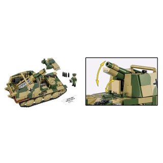 Klocki SD.KFZ.138/1 Grille 720 elementów Cobi Klocki