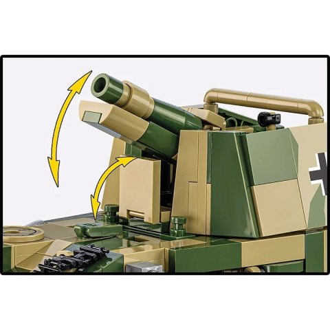 Klocki SD.KFZ.138/1 Grille 720 elementów Cobi Klocki
