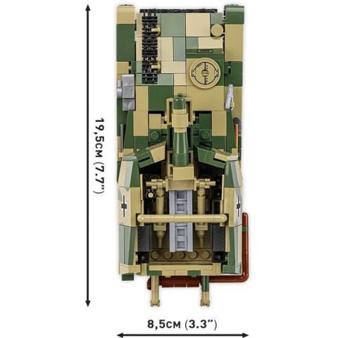 Klocki SD.KFZ.138/1 Grille 720 elementów Cobi Klocki