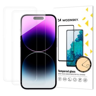 Szkło hartowane na iPhone 17 / 16 Pro Tempered Glass - 2 szt. WOZINSKY