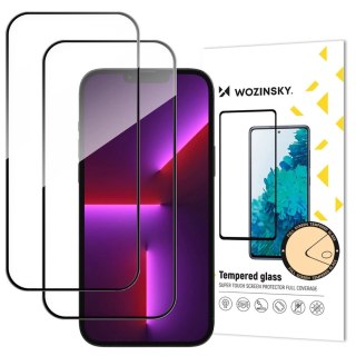 Szkło hartowane na iPhone 17 Pro Full Glue Tempered Glass - 2 szt. WOZINSKY