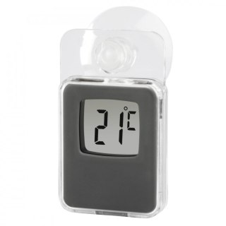 Termometr okienny In/Out szary Hama