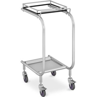 Wózek stojak na worki na śmieci odpady ze stali nierdzewnej Royal Catering