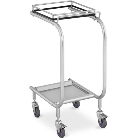 Wózek stojak na worki na śmieci odpady ze stali nierdzewnej Royal Catering