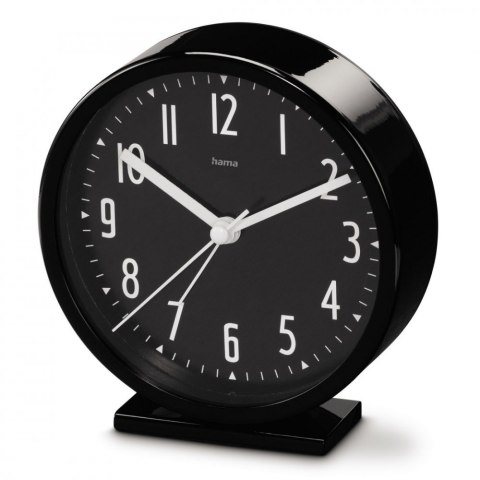 Budzik Skye 11,3 cm Czarny Hama