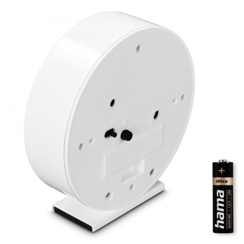 Budzik Skye 11,3cm Biały Hama