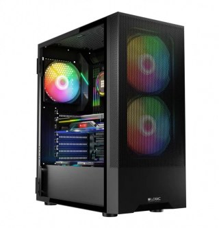 Obudowa komputerowa Arya ARGB USB 3.0 Midi Tower Czarny Logic Concept