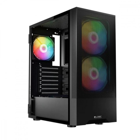 Obudowa komputerowa Arya ARGB USB 3.0 Midi Tower Czarny Logic Concept