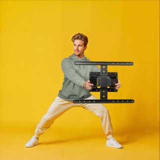 Uchwyt LCD/LED 600x400 fullmotion 90' Hama