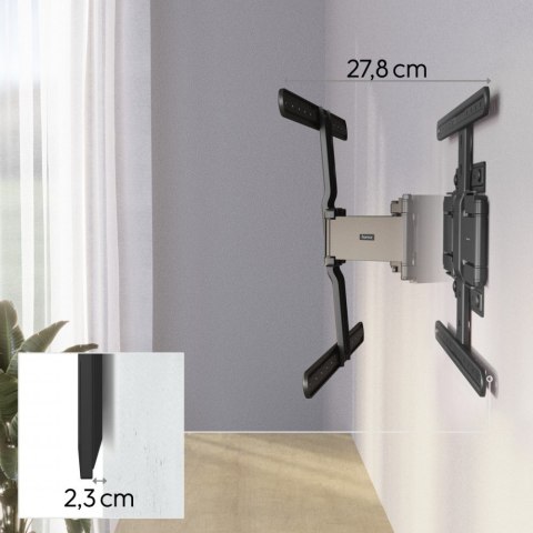 Uchwyt LCD/LED 600x400 fullmotion 90' Hama