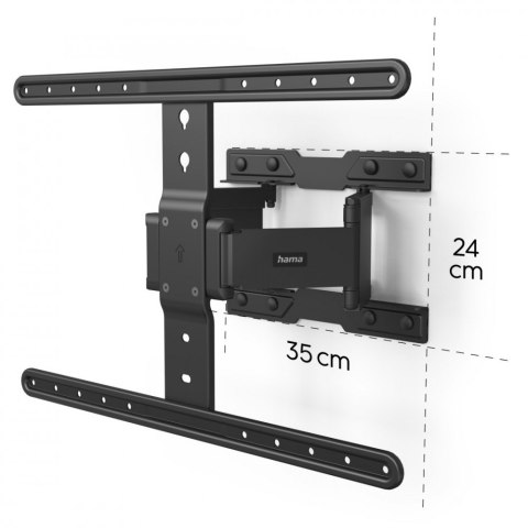 Uchwyt LCD/LED 600x400 fullmotion 90' Hama