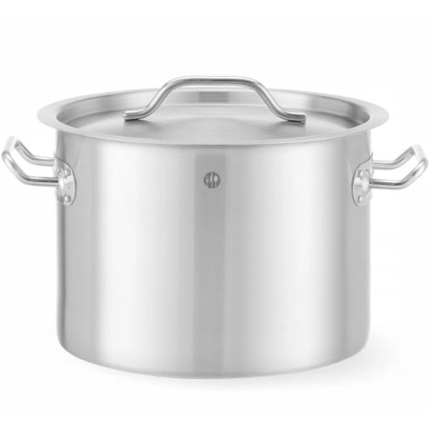 Garnek średni z pokrywką Budget Line 9 l 250x180 - Hendi 832820 Hendi