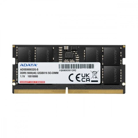 Pamięć do notebooka Premier DDR5 5600 SODIMM 16GB Single Tray Adata