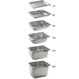 Pojemnik GN 2/1 stal nierdzewna Profi Line wys. 200 mm - Hendi 801109 Hendi