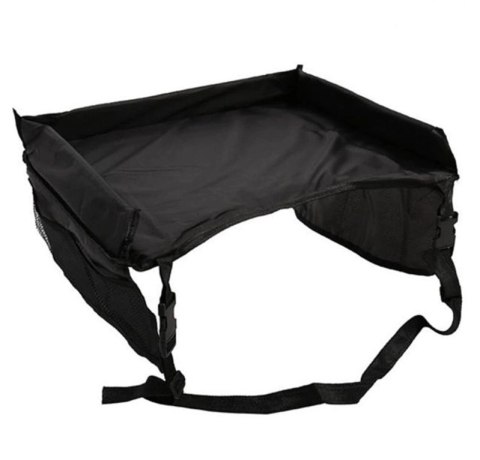 Stolik podróżny wodoodporny do fotelika samochodowego czarny Kik Sp. z o. o. Sp. k.