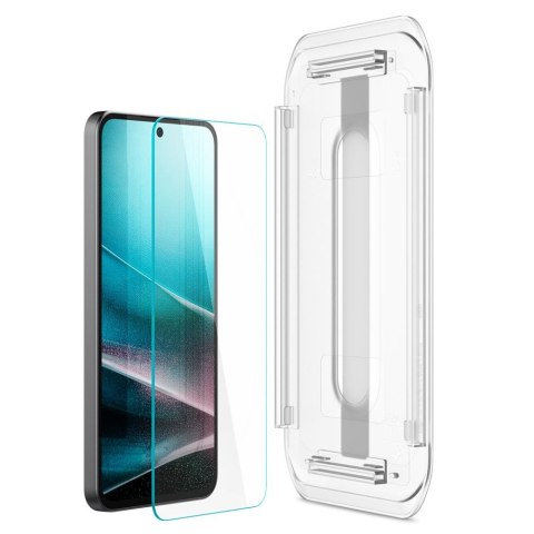 Szkło hartowane z ramką montażową na Samsung Galaxy A36 5G przezroczyste - 2 szt. SPIGEN