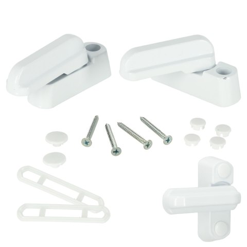 Zabezpieczenie blokada klamki drzwi okna 2sztuki Kik Sp. z o. o. Sp. k.