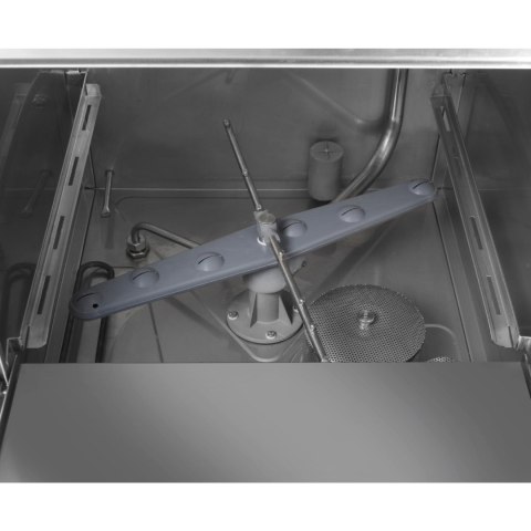 Zmywarka barowa do naczyń + dozownik + pompa kosz 50x50cm 400V 3 PROGRAMY Hendi