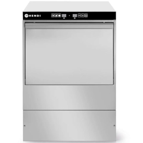 Zmywarka barowa do szkła szklanek + dozownik + pompa kosz 40x40cm 230V 3 PROGRAMY Hendi